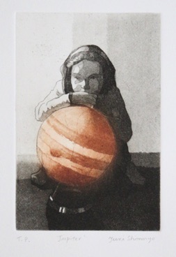 Jupiter - Zinc etching - Image size 15x10cm